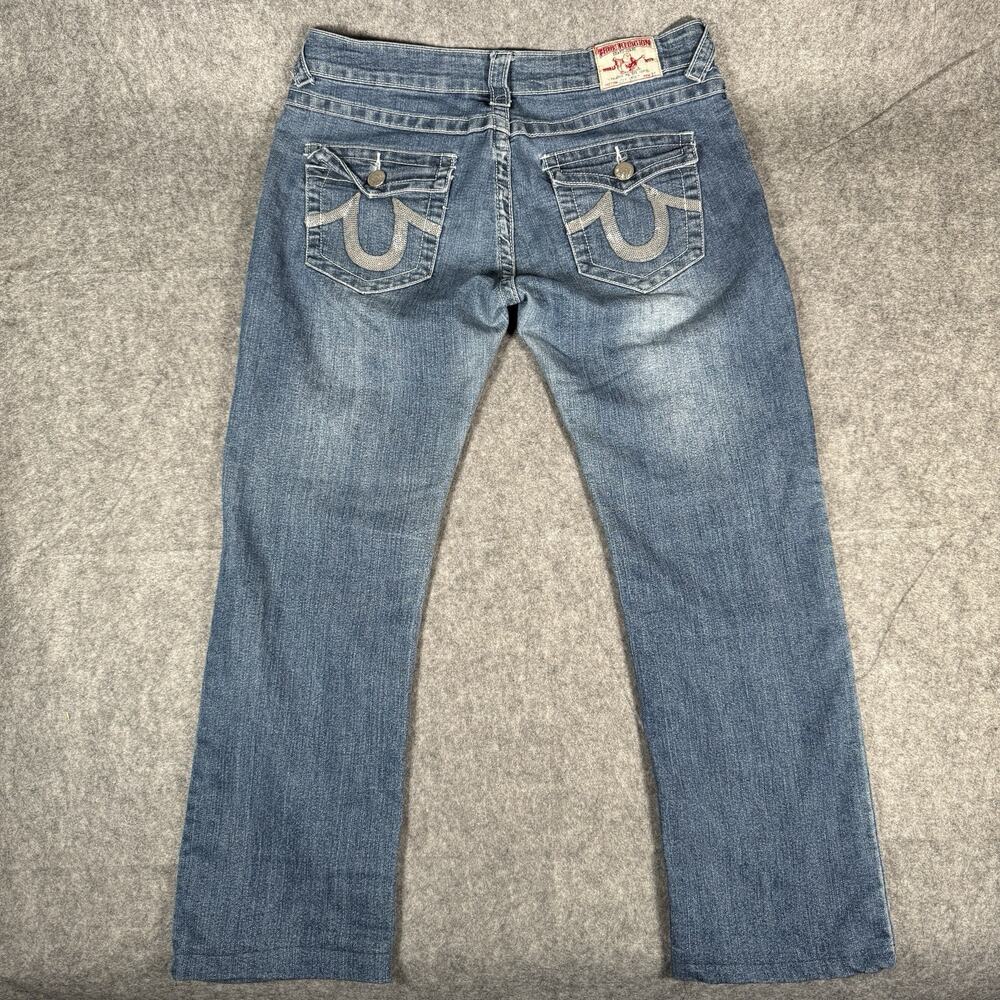 True Religion Joey Super T Jeans Men's Size 31 Blue Denim